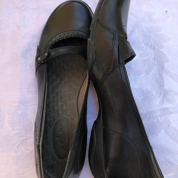 privo Shoes - Privo Leather Flats in Black Size 8.5